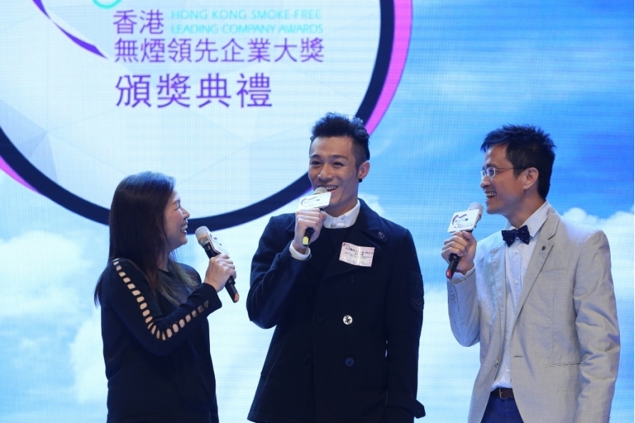 无烟大使周柏豪分享鼓励亲友戒烟的心得。